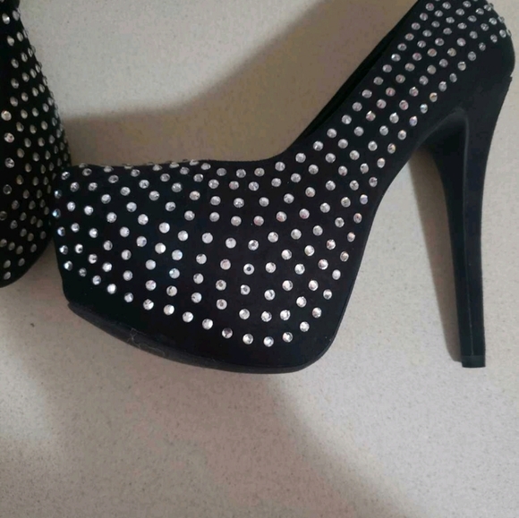 Candies Rhinestone heels - Picture 2 of 4